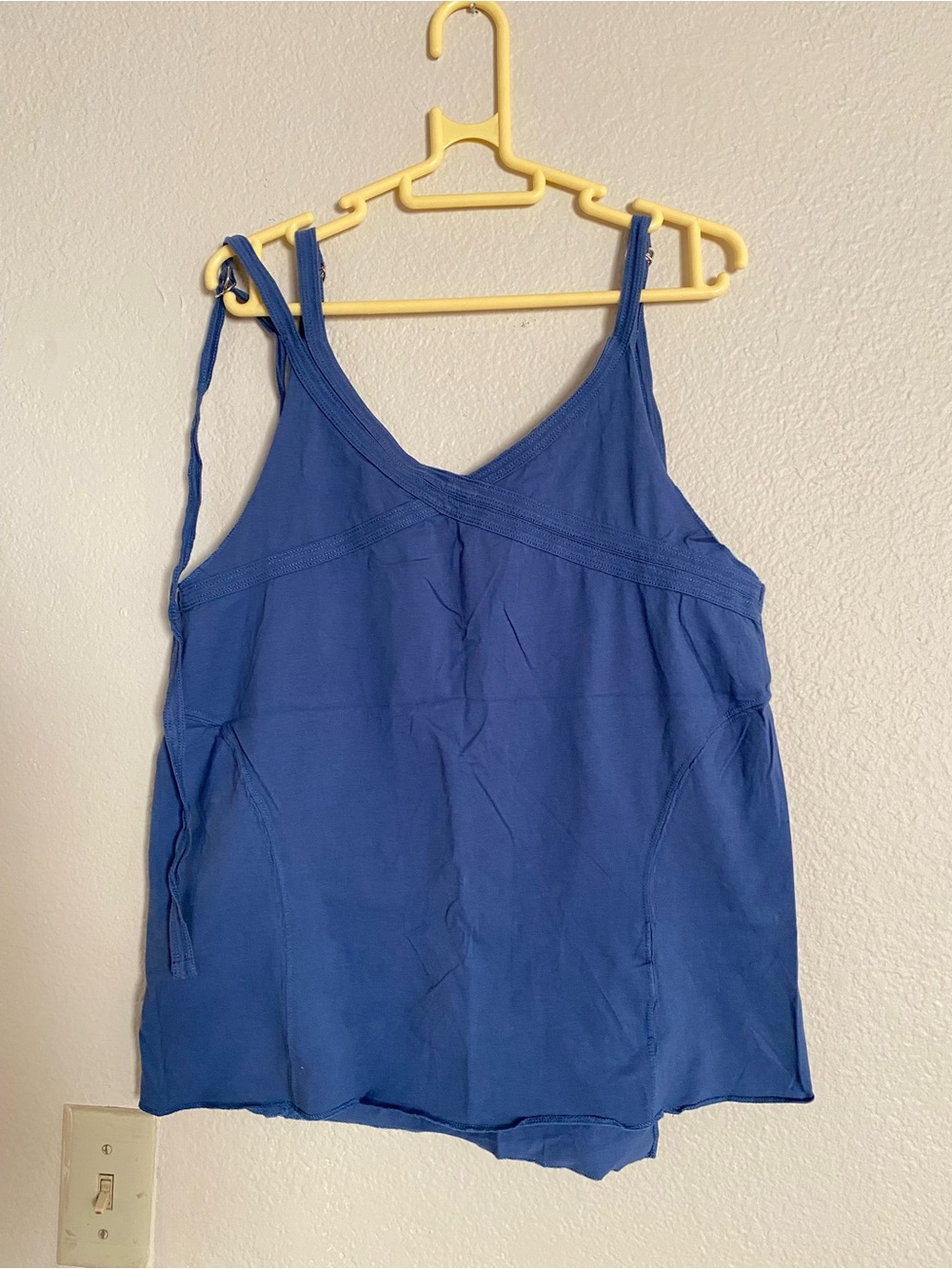 Women's Royal Blue V-Neck Adjustable Strap Camisole